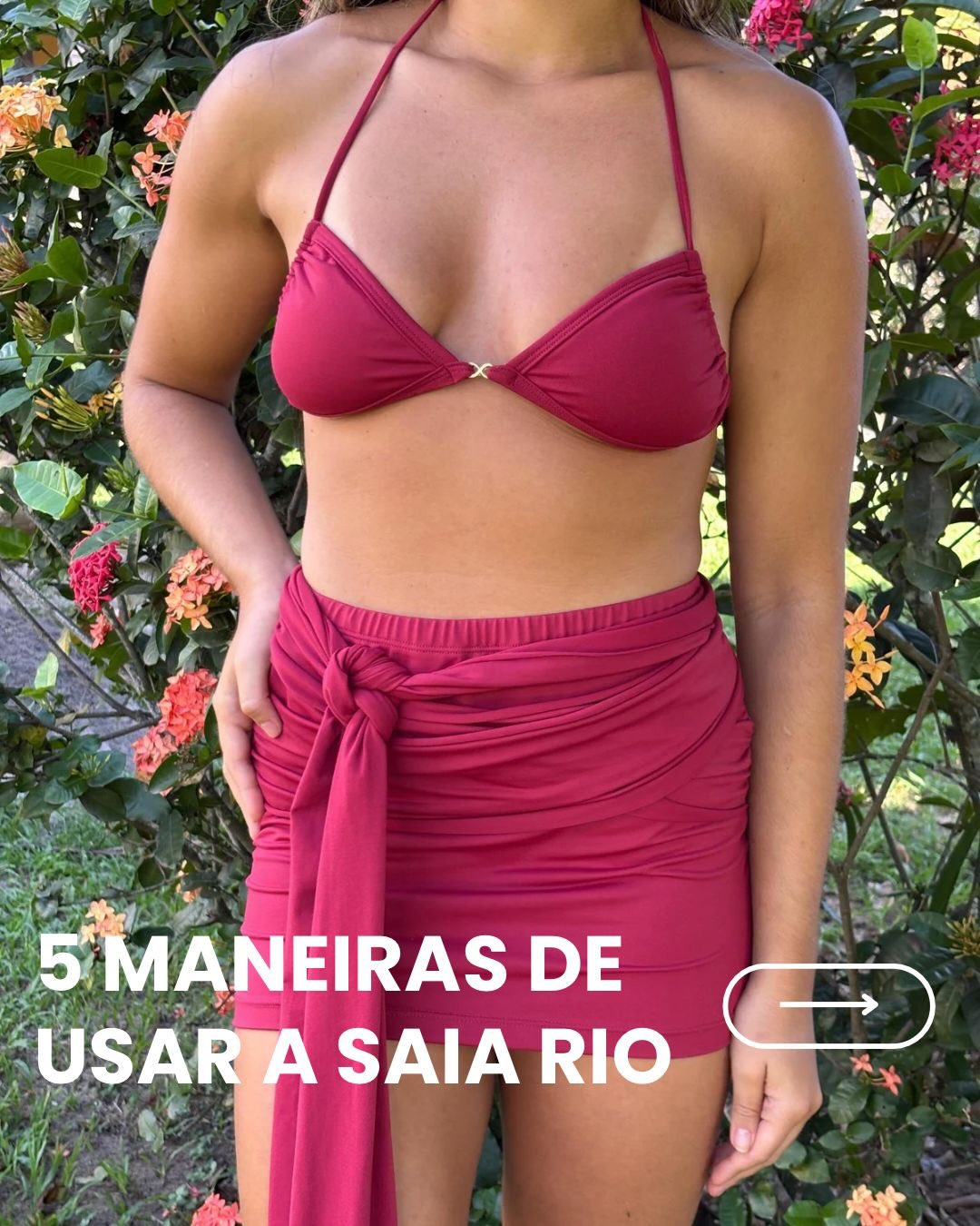 Nossa saia Rio, perfeita pro verão! 
 
Deixa aqui nos comentários sua amarração preferida

💫👙☀️🍒